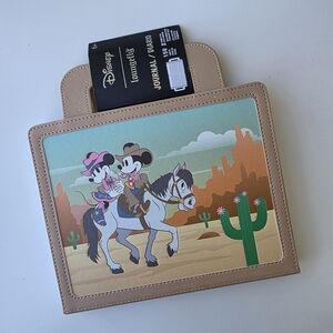 Loungefly Disney Western Mickey & Minnie Stationary Notebook Journal